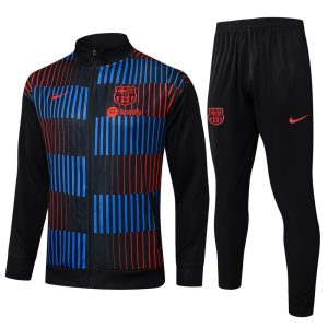 Survetement Barca Veste 2024 2025 Noir Bleu