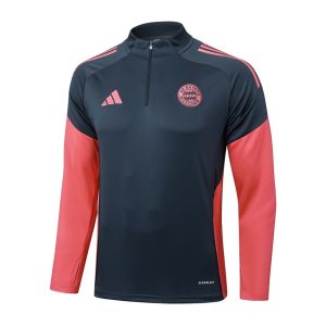 Survetement Bayern Munich Training 2025 2026 Noir Rouge