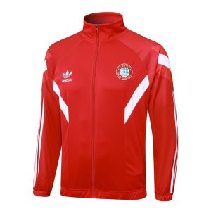 Survetement Bayern Munich Veste 2024 2025 Rouge Foncé