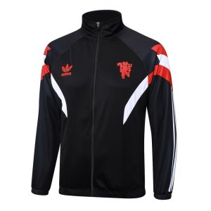Survetement Manchester United Veste 2024 2025 Noir Foncé