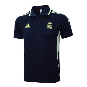 Survetement Real Madrid Polo 2025 2026 Noir Jaune