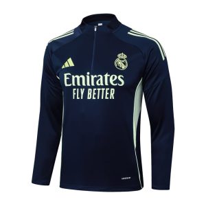 Survetement Real Madrid Training 2025 2026 Bleu Sombre