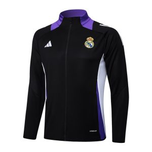 Survetement Real Madrid Veste 2024 2025 Noir Violet