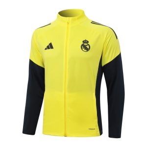 Survetement Real Madrid Veste 2025 2026 Jaune Clair