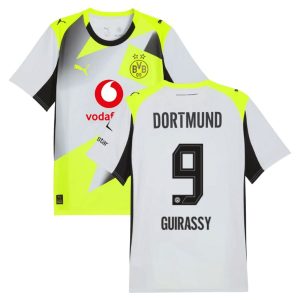 Maillot BVB Dortmund Exterieur 2025 2026 Guirassy (1)