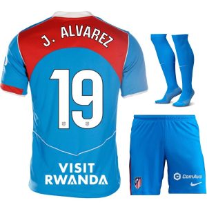 Maillot Kit Enfant Atletico Madrid Third 2025 2026 Alvarez