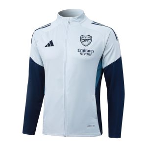 Survetement Arsenal Veste 2025 2026 Blanc Bleu