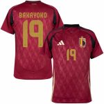 Maillot Belgique Domicile 2024 2025 Bakayoko (1)