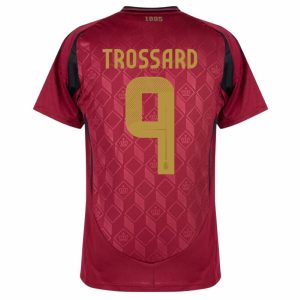 Maillot Belgique Domicile 2024 2025 Trossard (3)