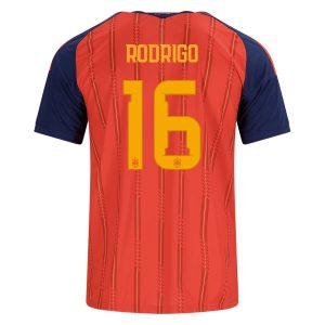 Maillot Espagne Domicile 2026 2027 Rodrigo (2)