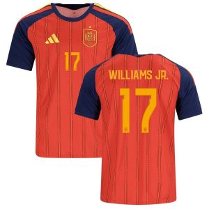 Maillot Espagne Domicile 2026 2027 Williams Jr. (1)