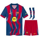 Maillot Kit Enfant Barca 2025 2026 Fourth