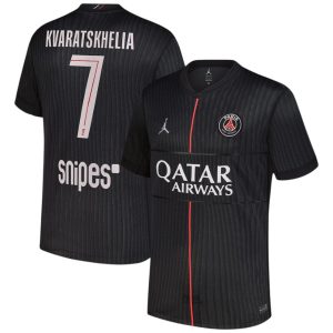 Maillot PSG Jordan Fourth 2025 2026 Kvaratskhelia (1)