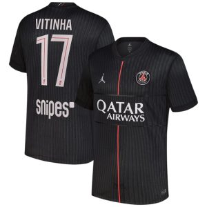 Maillot PSG Jordan Fourth 2025 2026 Vitinha (1)