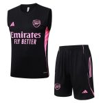 Debardeur Short Arsenal 2025 2026 Noir Rose