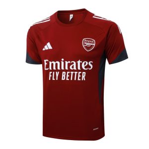 Ensemble Maillot Short Arsenal 2025 2026 Rouge Bleu