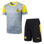 Ensemble Maillot Short Dortmund 2025 2026 Gris