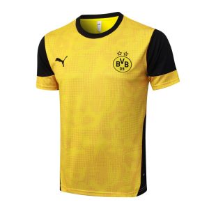 Ensemble Maillot Short Dortmund 2025 2026 Jaune Noir