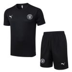 Ensemble Maillot Short Manchester City 2025 2026 Noir Sombre