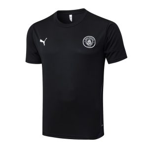 Ensemble Maillot Short Manchester City 2025 2026 Noir Sombre