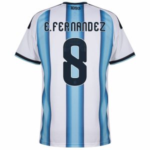 Maillot Argentine Domicile 2026 2027 E. Fernandez (3)