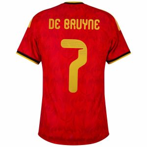 Maillot Kit Enfant Belgique Domicile 2026 2027 De Bruyne (1)