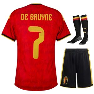 Maillot Kit Enfant Belgique Domicile 2026 2027 De Bruyne