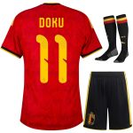 Maillot Kit Enfant Belgique Domicile 2026 2027 Doku