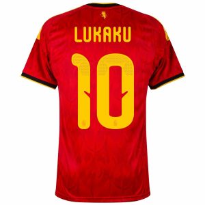 Maillot Kit Enfant Belgique Domicile 2026 2027 Lukaku (2)