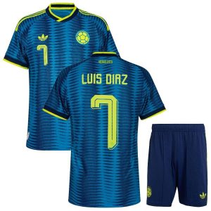 Maillot Kit Enfant Colombie Exterieur 2026 2027 Luis Diaz