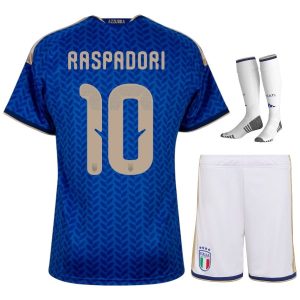 Maillot Kit Enfant Italie Domicile 2026 2027 Raspadori