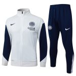 Survetement Inter Milan Veste 2025 2026 Blanc Bleu