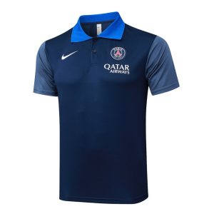 Survetement PSG Polo 2025 2026 Bleu Foncé