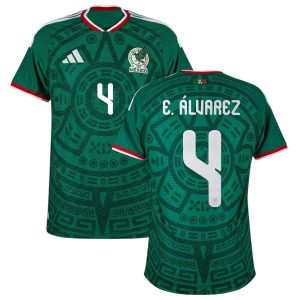 Maillot Mexique Domicile 2026 2027 Alvarez (1)