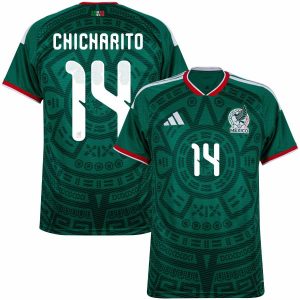 Maillot Mexique Domicile 2026 2027 Chicharito (1)