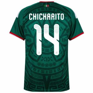 Maillot Mexique Domicile 2026 2027 Chicharito (2)