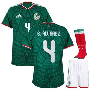 Maillot Mexique Kit Enfant Domicile 2026 2027 Alvarez