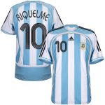 Maillot Argentine Adidas Domicile 2006 Riquelme (1)