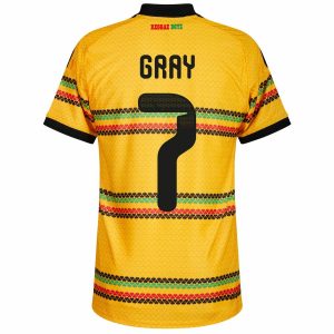 Maillot Jamaique Domicile 2026 2027 Gray (2)