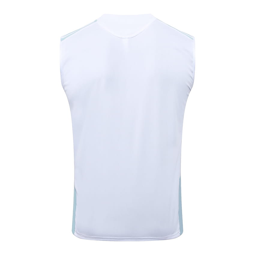 Debardeur Short Argentine 2026 2027 Blanc Bleu