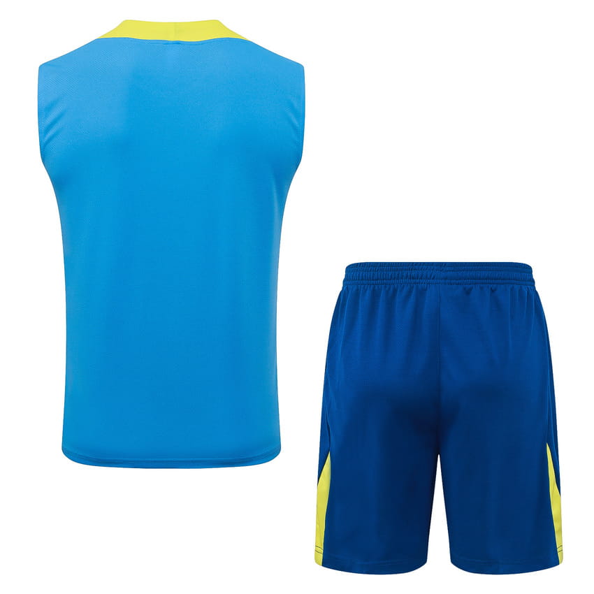 Debardeur Short Barca 2025 2026 Bleu Jaune