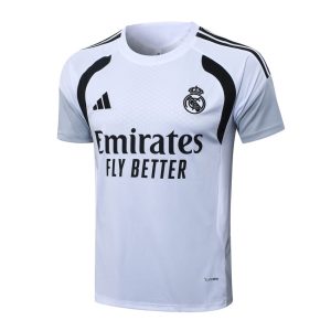 Ensemble Maillot Short Real Madrid 2025 2026 Blanc Eclatant