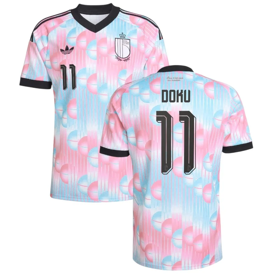 Maillot Belgique Exterieur 2026 2027 Doku