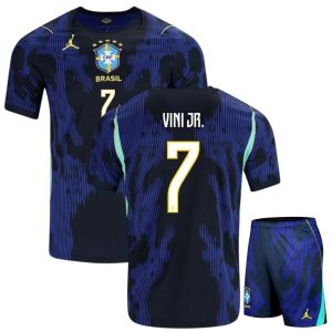 Maillot Bresil Kit Enfant Exterieur 2026 2027 Vini JR