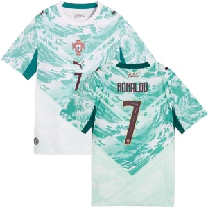 Maillot Enfant Portugal Exterieur 2026 2027 Ronaldo (1)