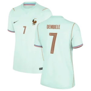 Maillot Equipe de France Femme Vert Coupe du Monde 2026 Dembele (1)