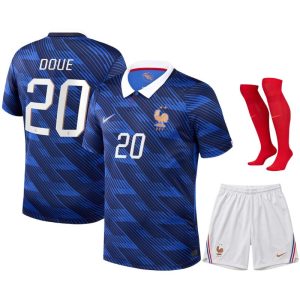 Maillot Equipe de France Kit Enfant Domicile Coupe du Monde 2026 Doue