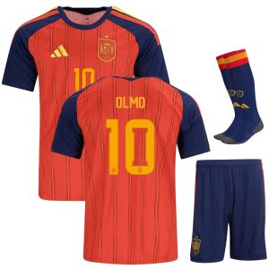 Maillot Kit Enfant Espagne Domicile 2026 2027 Olmo