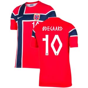 Maillot Norvège Domicile 2026 2027 Odegaard (1)