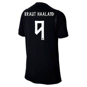 Maillot Norvège Enfant Exterieur 2026 2027 Haaland (2)